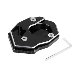 ACROPIX Motorcycle Kickstand Side Stand Extension Pad CNC Aluminum Alloy Compatible with Kawasaki Z900RS Black 1pcs