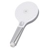 Home Bathroom Shower Head 3 Function Button Water Saving Silicone