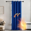 Deconovo Home Decorative Thermal Insulated Blackout Curtain Ring Top Curtain