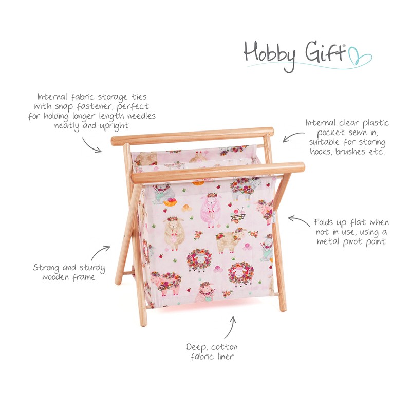 Hobby Gift Foldable Knit Sew, Knitty Sheep