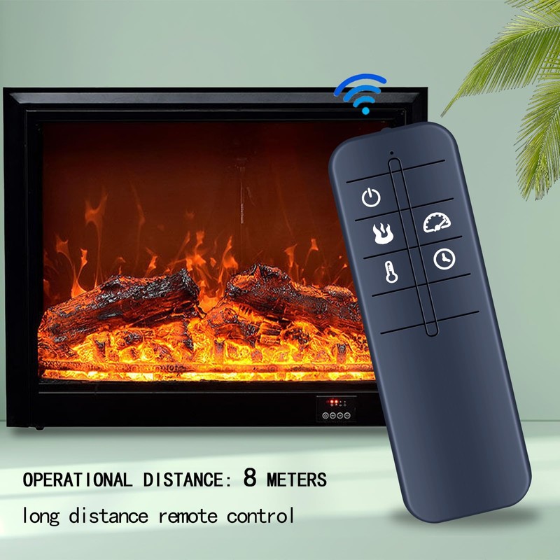 Replacement Remote Control Compatible with Style Selections Electric Fireplace 2408FM-23-273