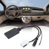 Car Audio AUX Adapter Cable Bluetooth 5.0 Module Hands-Free Microphone