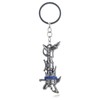 SONGCHANGJEWELRY Cyberpunk Rock Lolita Cool Weapon Keychain - Horror Excitement
