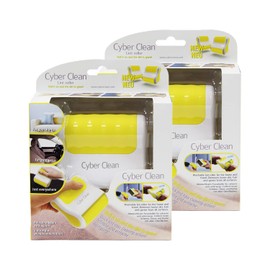 CYBER CLEAN RollCare Jumbo Double Pack - Washable Lint Roller, Pet Hair Remover, Sticky Lint Roller Removes Dust, Dog Hair, Cat Hair Easily and Quickly, Ideal for Home and Car