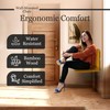 Wall-Mounted Foldable Chair – Bamboo Wood Folding Bench Seat for