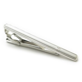 DAKS Matte Climb Tie Bar Tie Clip, Brass, No