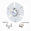 SATZOL Ceiling Fan Lamp Replacement Light Panel, 22W 2640LM, 5CCT
