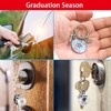 KEELYY Graduation Keyring, Graduation Keyring, Stainless Steel, Graduation Gift, 2024
