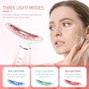 Face Massager Red Light Therapy Wand 3 Modes 45°C for