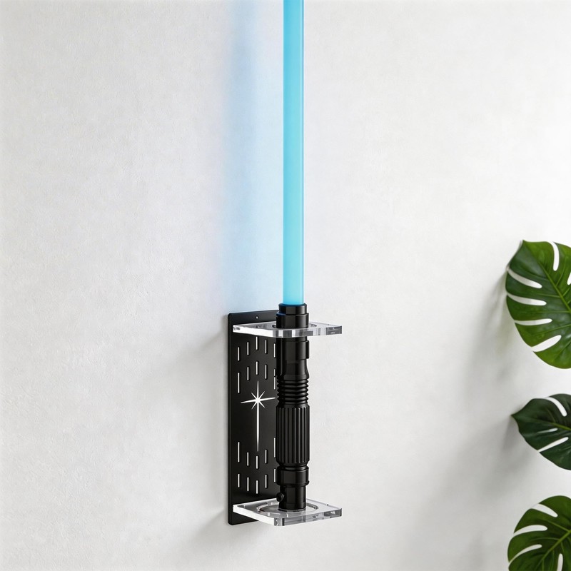 ANMAYNICE Wall Mount Light Saber Display Stand, Vertical Light Saber