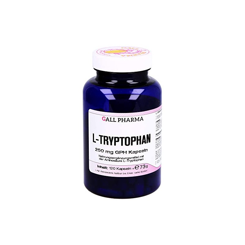 L-Triptophan 250 mg capsules pack of 120