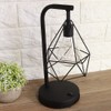 Iron Frame Dining Table Lamp Bedroom Retro Simple Romantic Night
