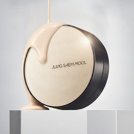 Jeongsaemmul Glowing Cushion Jeong Saem Mool Essential Skin Nuder Cushion Original + Refill Cream Pink / 윤광쿠션 정샘물 에센셜 스킨 누더 쿠션본품+리필 크림핑크