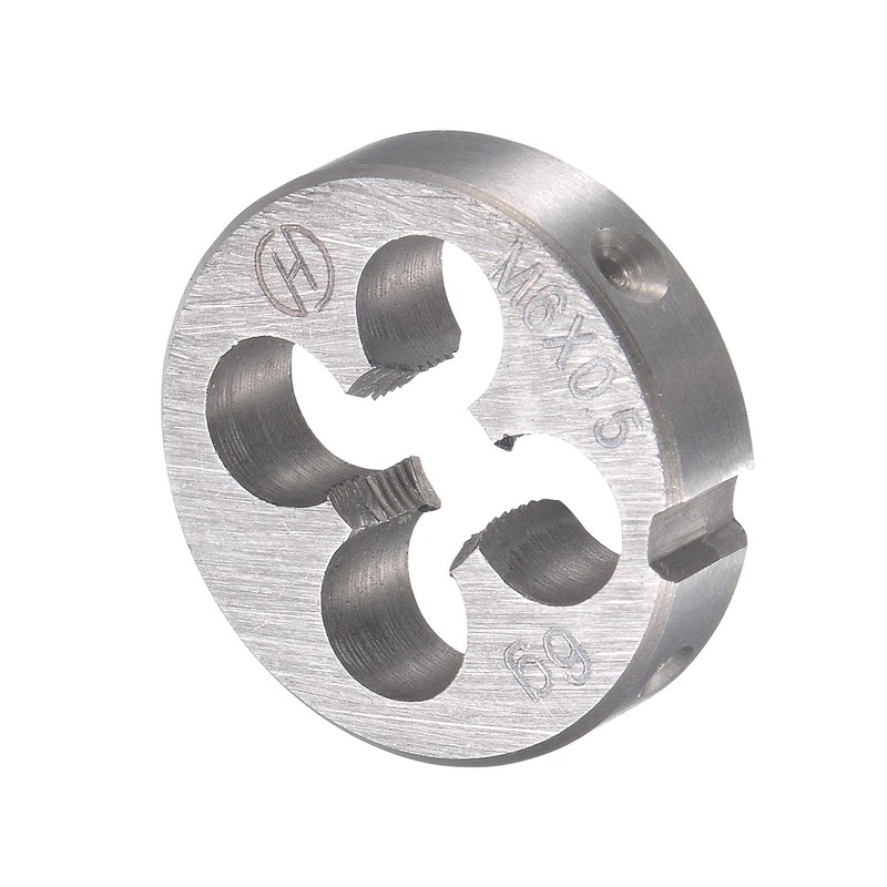 sourcing map Tap M6 x 0.5 mm Thread Cutting Die