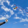 Kaiciuss Large Rainbow Butterfly Kite and Kite Reel Set for