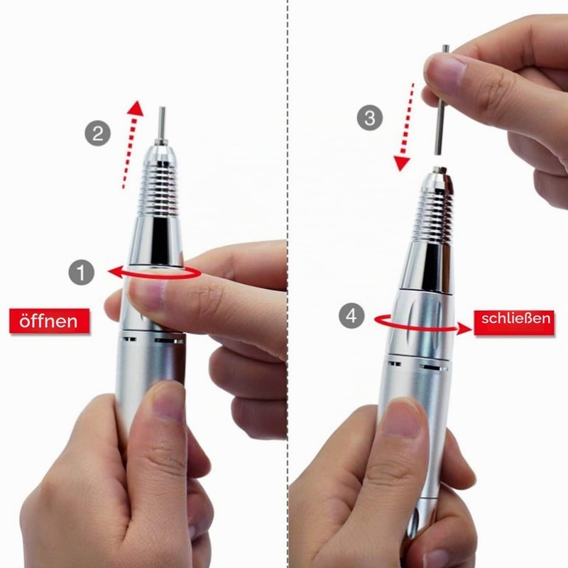 Nail Drill Handle, Nail Drill Handpiece, Electric Nail Polishing Machine,