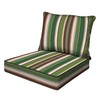 Honeycomb Essentials Outdoor Deep Seating Cushion, 24” x 24”, Stripe