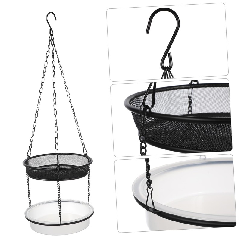 IWOWHERO Hanging Bird Feeder Convenient for Outdoor Use Easy to