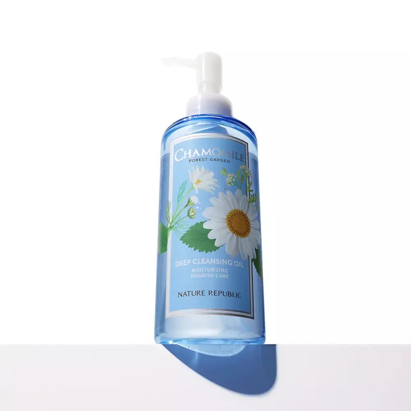 Nature Republic 피지제거 네이처리퍼블릭 포레스트 가든 캐모마일 클렌징 오일 200ml,
