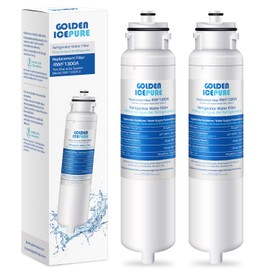 GOLDEN ICEPURE DW2042FR-09 Aqua Crystal Water Filter Replacement for Daewoo DW2042FB, 2Pack, Kenmore 469130, Refrigerator 111.7304561, 60199-0006802-00, FRN-Y22D2V, FRN-Y22D2W, FRNY22F2VI, 3019986700