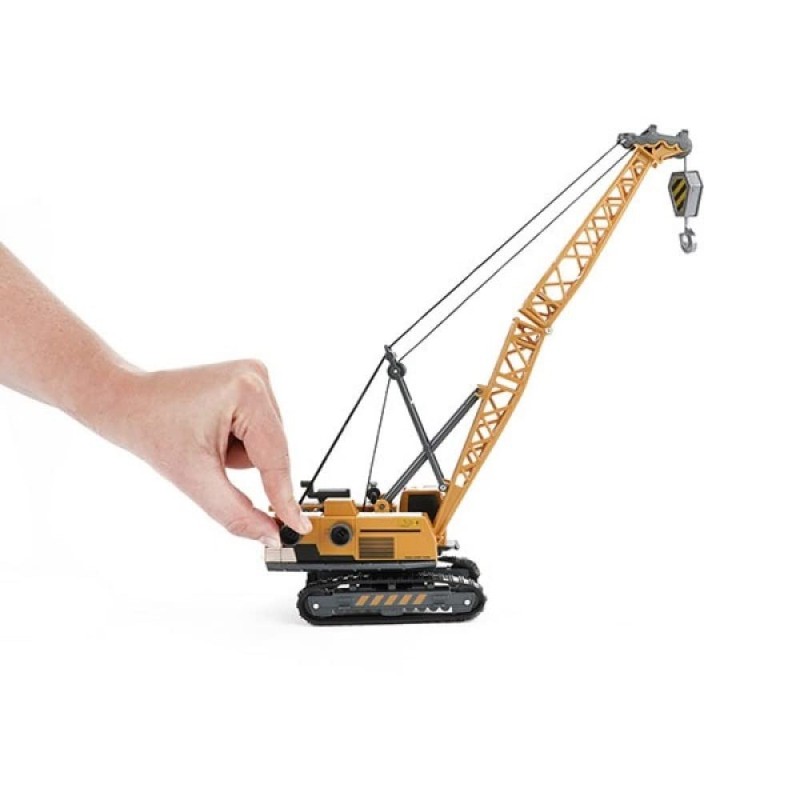 TOI-Toys Metal Junior Crane 1:55 Steel Yellow/Black