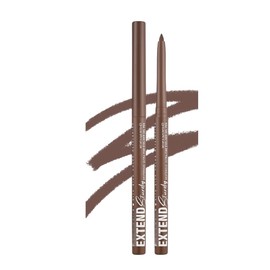 Waterproof Gel Brown Eyeliner Pencil, Twist-Up Smudge-Proof Eye Liner with Fine Tip, Smooth Creamy Formula for Precise Shimmer Lines, for Waterline and Daily Makeup(09 Brown)