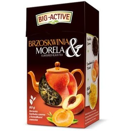 Black Tea Peach & Apricot Herbal Tea Natural Pure And Refreshing Herbal Fruit Infusion Herbapol