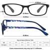 RaoOG Blue Light Blocking Reading Glasses for Women, 2 Pack