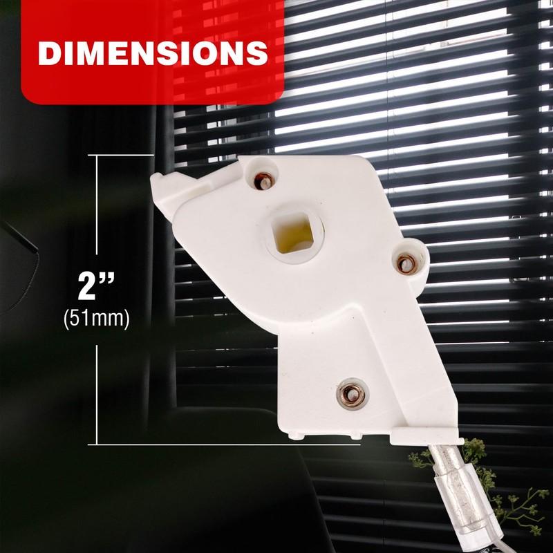 Amazing Drapery Hardware High Profile 2" Plastic Wand Tilter for