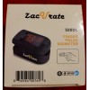 Zacurate 500DL Pro Black Finger Pulse Oximeter Oxygen Saturation Meter