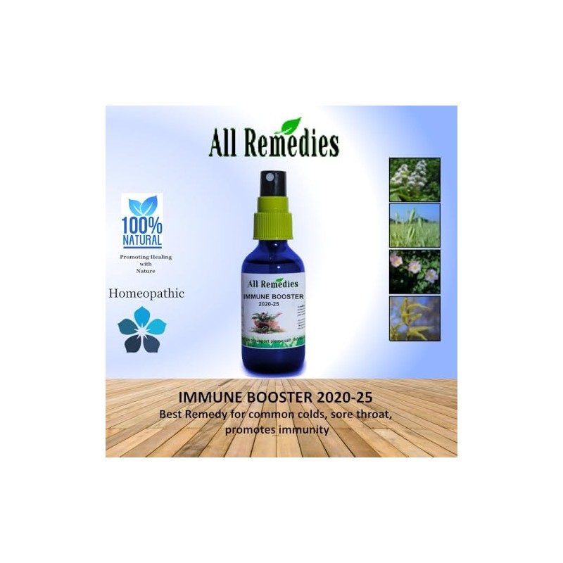 All Remedies Immune Booster 2020-25 Immune Support Immune System Support