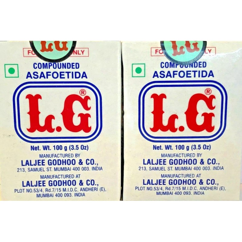 LG Hing (Asafetida) -Compounded Slab - 100g Box X Pack