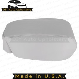 DIY Auto Upholstery 2004 to 2006 Fits Lexus LS430 Center Console Synthetic Leather Cover Gray