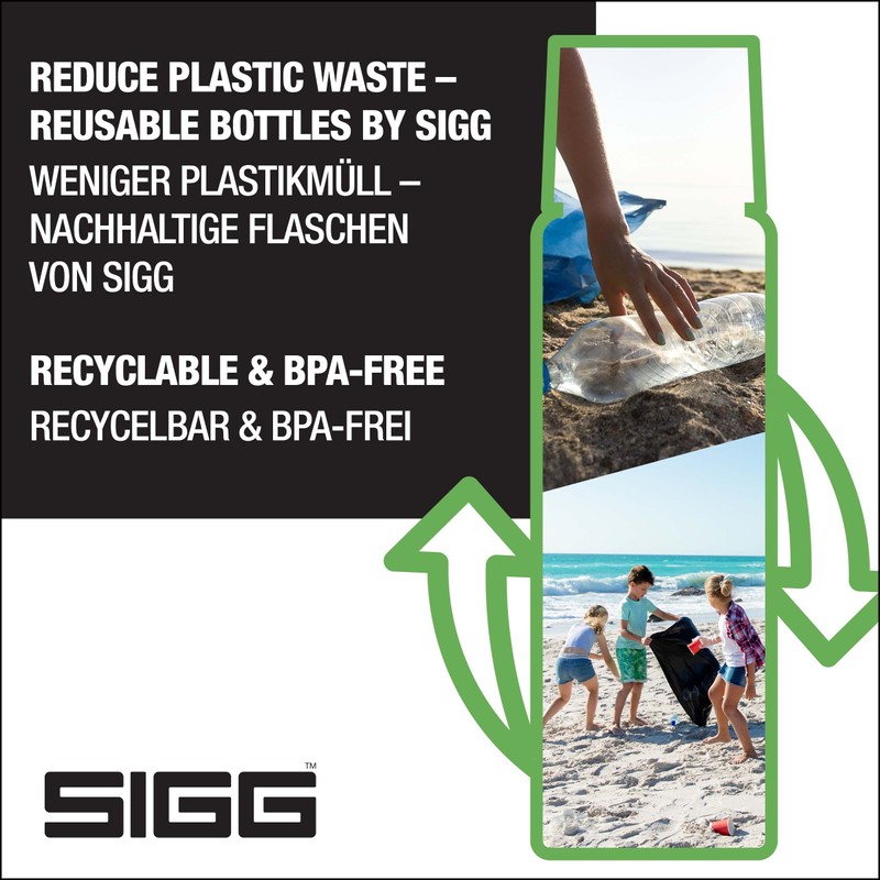 SIGG - Obsidian Insulated Water Bottle - Thermo Flask Gemstone