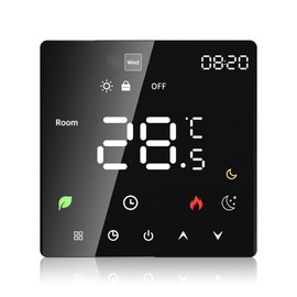 Smart Thermostat, Smart Thermostats for Home, ProgrammableThermostat for House with Touchscreen for Wall Mounting (Water Heating)