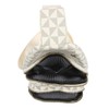 Fashion World Monogram Sling Backpack - COLOR: TAUPE, SIZE: one