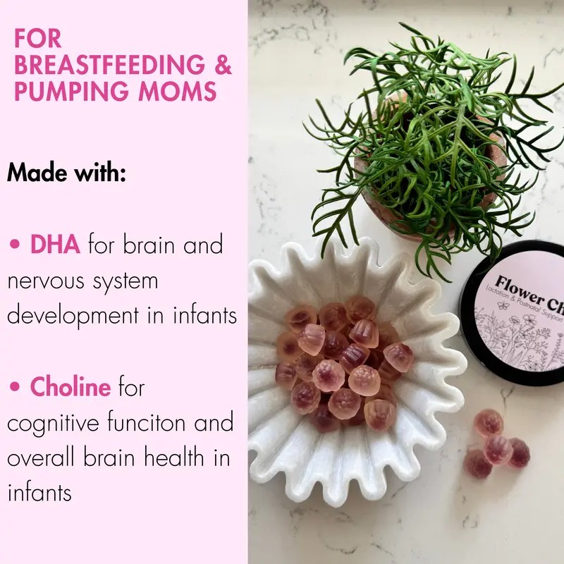 Lactation Support Gummies for Nursing Mothers – Postpartum Wellness Supplement