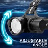 HECLOUD 3000 Lumens Super Bright Diving Headlamp IP68 Waterproof Dive