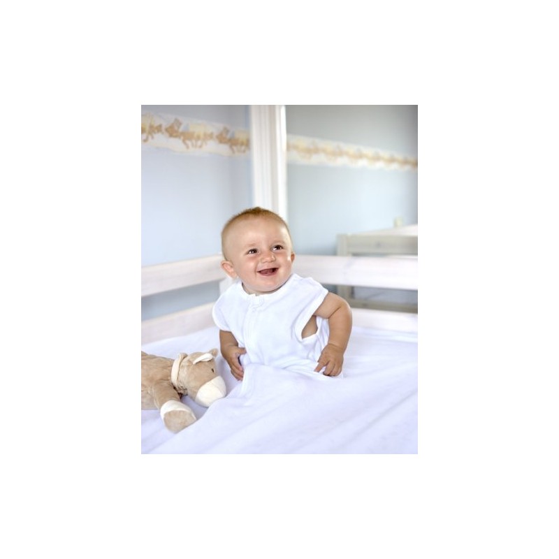 Safety bed sheet 80-90cm x 180-200cm (White)