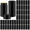 Teenyyou 50 Pcs Empty Deodorant Containers Twist Filling Stick Plastic