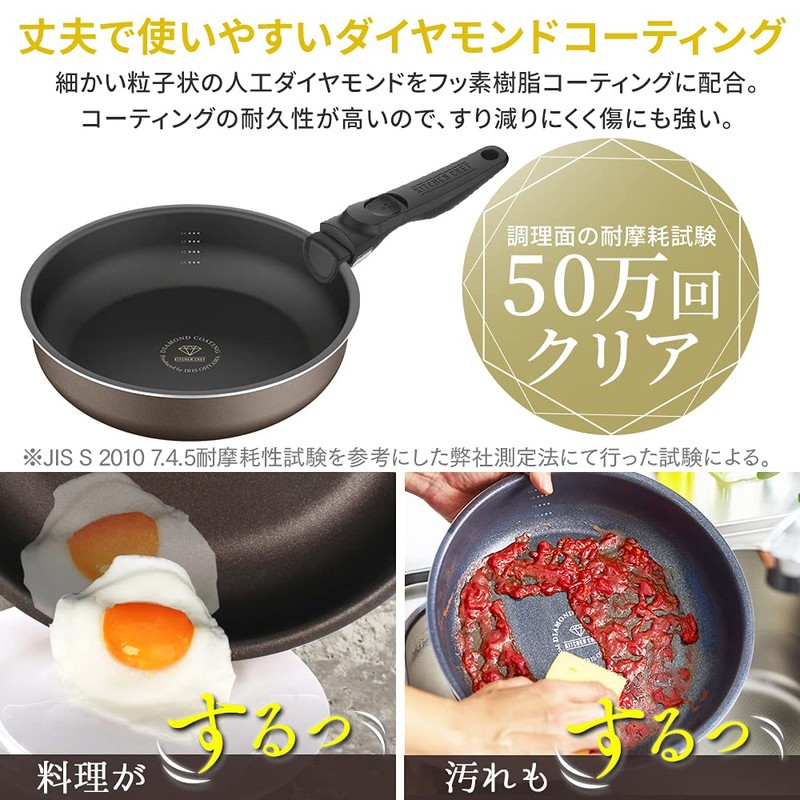 Iris Ohyama Egg Pan, Egg Fry Pan, IH Gas Fire,