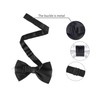[Allegra K] Men's Solid Pre-tied Bow Tie Weeding Party Bow