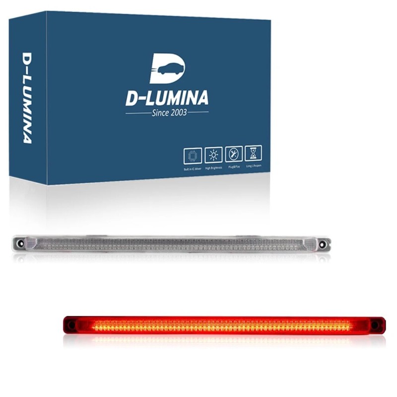 D-Lumina Rear LED Under Tailgate Tailgate Brake Lights For 2001-2014