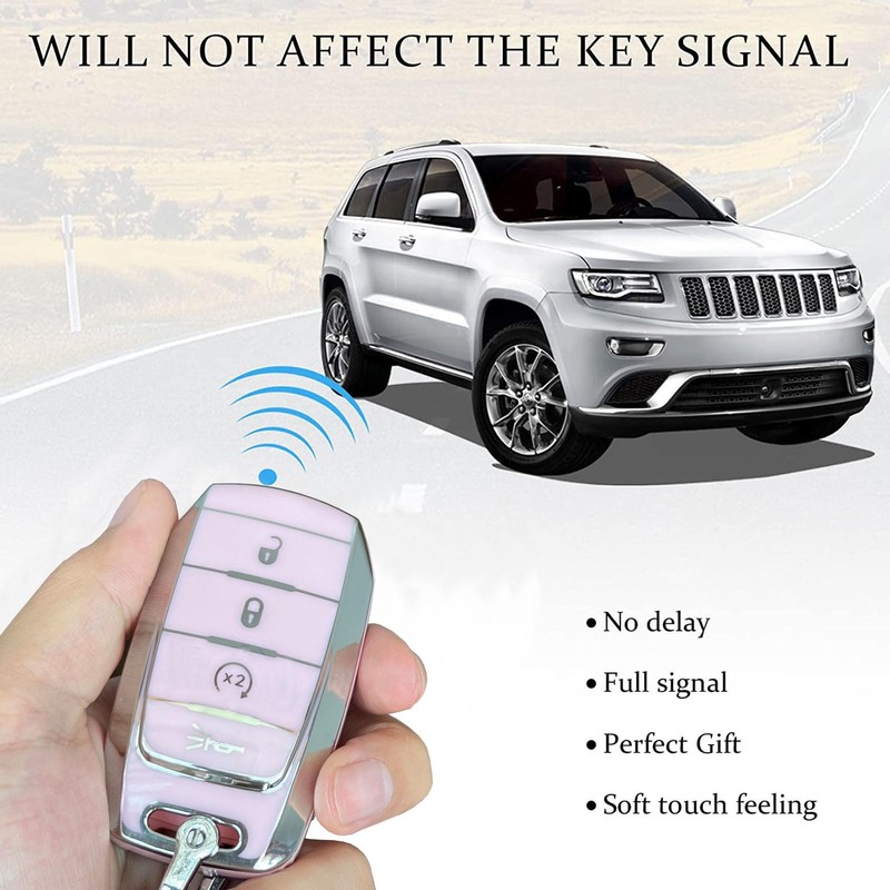 EJOAOJE Key Protective Shell for RAM Key Fob Cover with