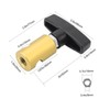 2pcs Lift Support Clamp Hood Strut Clamp and Spark Plug
