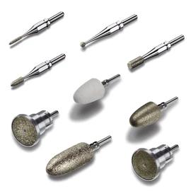 Beurer MP 60 Manicure Pedicure Tool Kit 9 Sapphire Felt Tips Hand Foot Care