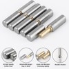 10 Pack Weld On Barrel Hinges 2-1/2" Long, 3/8" Diameter
