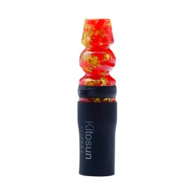Afoosoo Shisha Hygienic Mouthpiece Reusable I Hygienic Mouthpiece Including Lanyard Universal Compatible I High-Quality Shisha Mouthpiece Made of Resin I Shisha Accessories (Red)