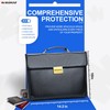 Upgraded Fully Fireproof Document Bag 6500°F,14.2x10x2.3 Fire Proof Bag for