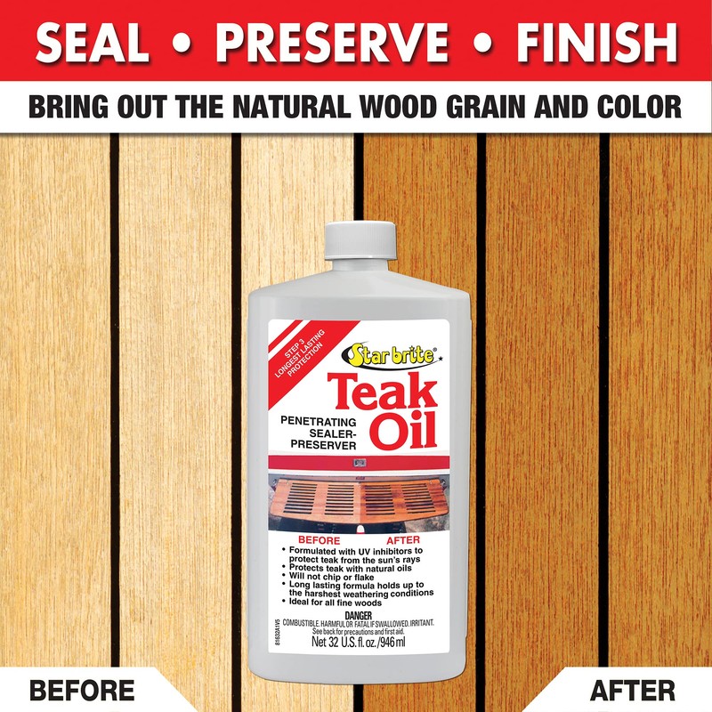 STAR BRITE Teak Oil - 1 GAL (081600)